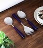 Stainless Steel Handmade Serving Spoons Set of 3
