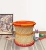 Ethnic Handcrafted Manjola Stool in Multi Colour