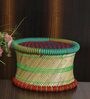 Ethnic Handcrafted Mudiya Stool in Multi Colour