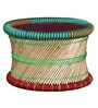 Ethnic Handcrafted Mudiya Stool in Multi Colour