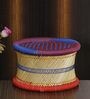 Ethnic Handcrafted Mudiya Stool in Multi Colour