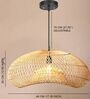 Handmade Rattan Pendant Lamp (Beige)