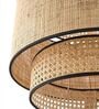 Handmade Rattan Pendant Lamp (Beige and Brown)
