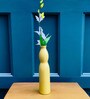 Handmade Sirahi Yellow Colour Ceramic Table Vase