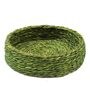 Green Handmade Sabai Grass Roti Serving Box