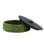 Green Handmade Sabai Grass Roti Serving Box