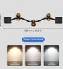 Handman Modern LED Wall Lamp | Decorative Wall Mount Light with 3 Color Modes | Stylish Lighting for Living Room, Bedroom & Bedside | 1Year Warranty