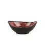 Handpainted 350ml Maroon & Black 0 (Set of 2) Serving Bowl