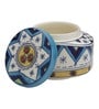 Handpainted Ceramic Storage Jar