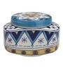 Handpainted Ceramic Storage Jar