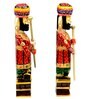 Handpainted Chowkidaar (Set of 2) Wood Figurine