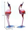 Handpainted Duck (Set Of 2) Metal Figurine