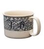 HandPainted Funky 500ml Multicolour (Set of 2) Ceramic Coffee Mug