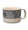 HandPainted Funky 500ml Multicolour (Set of 2) Ceramic Coffee Mug