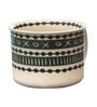 HandPainted Funky 500ml Green (Set of 2) Ceramic Coffee Mug