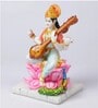 Handpainted Goddess Mata Saraswati Idol