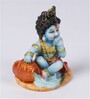Handpainted Lord Krishna Idol Makhan Chor