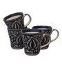 Ambrose 300ml Blue (Set of 4) Ceramic Coffee Mug