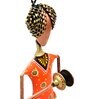 Handpainted Musician Metal Figurine Set of 3