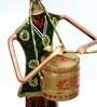 Handpainted Musician Metal Figurine Set of 3