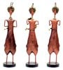 Handpainted Musician (Set of 3) Metal Figurine