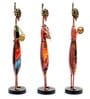 Handpainted Musician (Set of 3) Metal Figurine