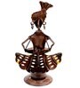 Handpainted Musician Metal Figurine