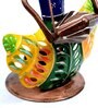 Handpainted Musician Metal Figurine