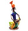 Handpainted Musician Metal Figurine