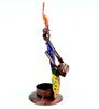 Handpainted Musician Metal Figurine