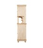 Handpainted Wooden Cabinet In Beige Colour Handpainted Wooden Cabinet In Beige Colour