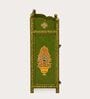 Rangrez Handpainted Wooden Sideboard Storage Cabinet In Teak Finish
