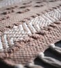 Brown Cotton Striped 19 X 13 inches Placemat