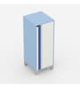 Handy Dandy Kids Storage Cabinet in Light Blue Finish