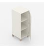 Handy Dandy Kids Storage Cabinet in White and Lavender Finish