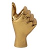 Handy Motivation Decor Accent In Gold