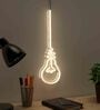 Hanging Bulb Warm Neon Light