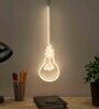 Hanging Bulb Warm Neon Light