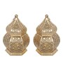 Hanging Hut Lantern Tealight Holder Set of 2