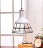 Masion Las White Metal Hanging Light