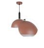 Cayo Red Metal Single Hanging Lights