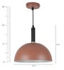 Cayo Red Metal Single Hanging Lights