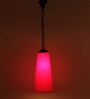 Red Cotton Hanging Light