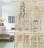 Acrylic Hanging Room Divider in Brown Colour