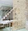 Acrylic Hanging Room Divider in Brown Colour