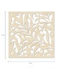 Acrylic Hanging Room Divider in Brown Colour