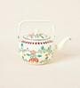 Hangul Hand-painted Kahwah Kettle, Steel-1200-ml | Kashmir Trails
