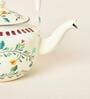 Hangul Hand-painted Kahwah Kettle, Steel-1200-ml | Kashmir Trails