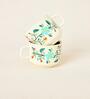 Hangul Hand-painted Kahwah Mugs Set, Steel -85+85-ml | Kashmir Trails