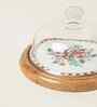 Hangul Wooden Cake Cloche, 8" dia | Kashmir Trails